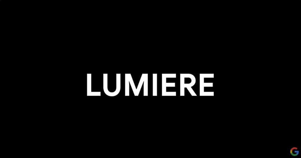 Lumiere, la nueva experiencia de Google logginet Credito de imagen principal via youtube