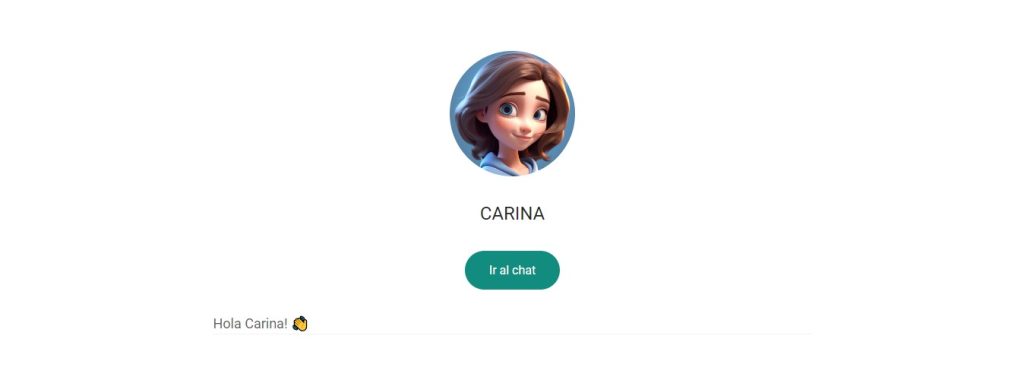 Carina, una asistente integrada dentro de Whatsaap - logginet